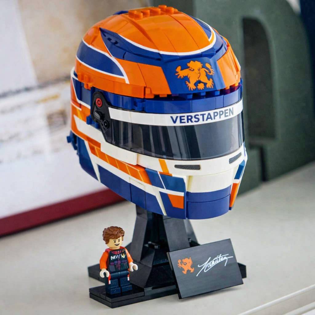 Komt er ook een LEGO Helm van Max Verstappen?
