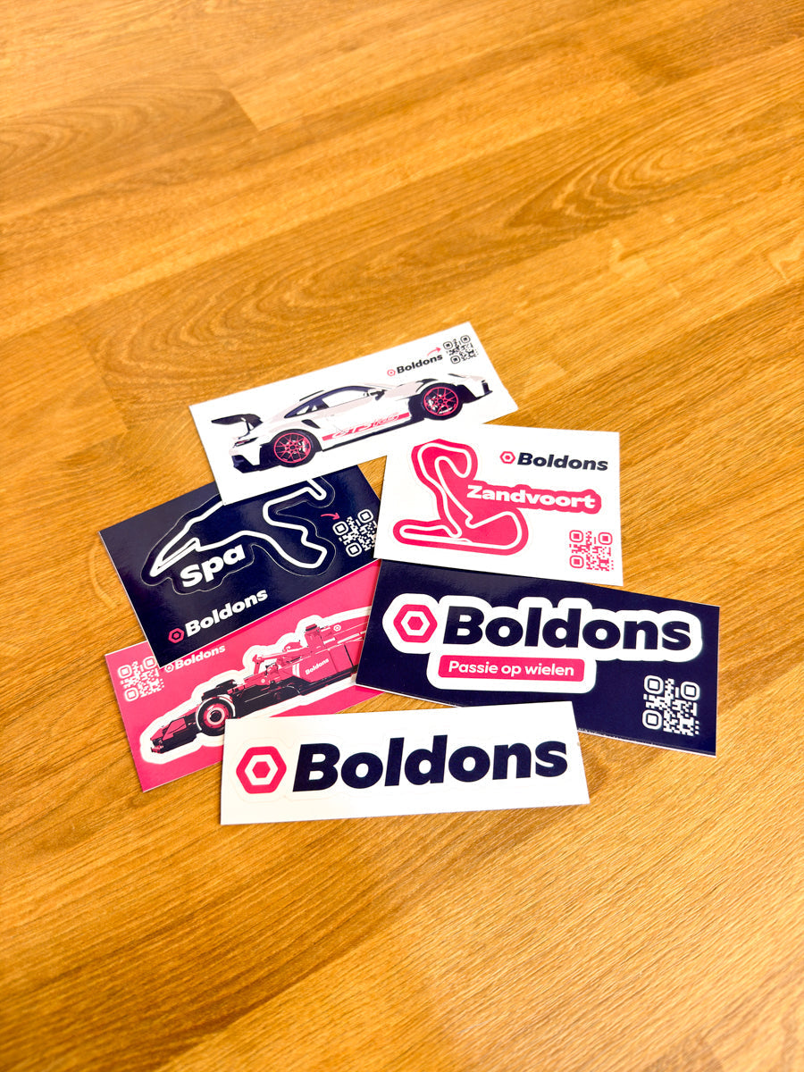 Spaar de unieke stickers bij je Boldons bestelling