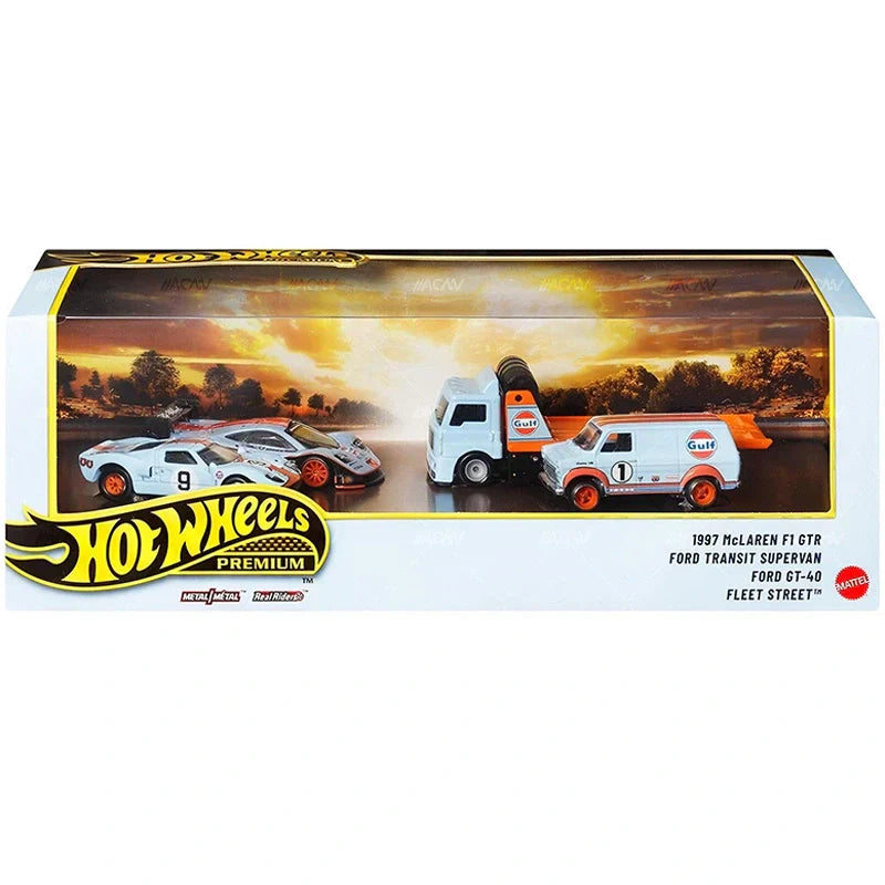 Gerucht: komt er een Hot Wheels Premium Box Set 2026 van Gulf Racing?