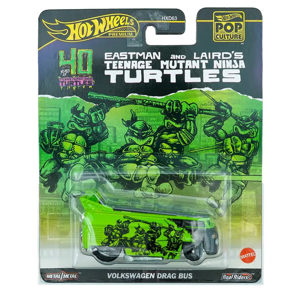 Hot Wheels Premium Volkswagen Drag Bus Groen | Pop Culture – Boldons
