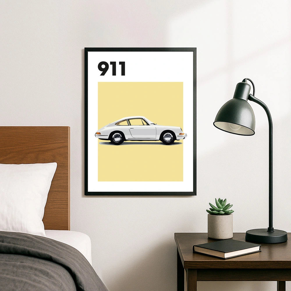 Porsche 911 Auto Poster