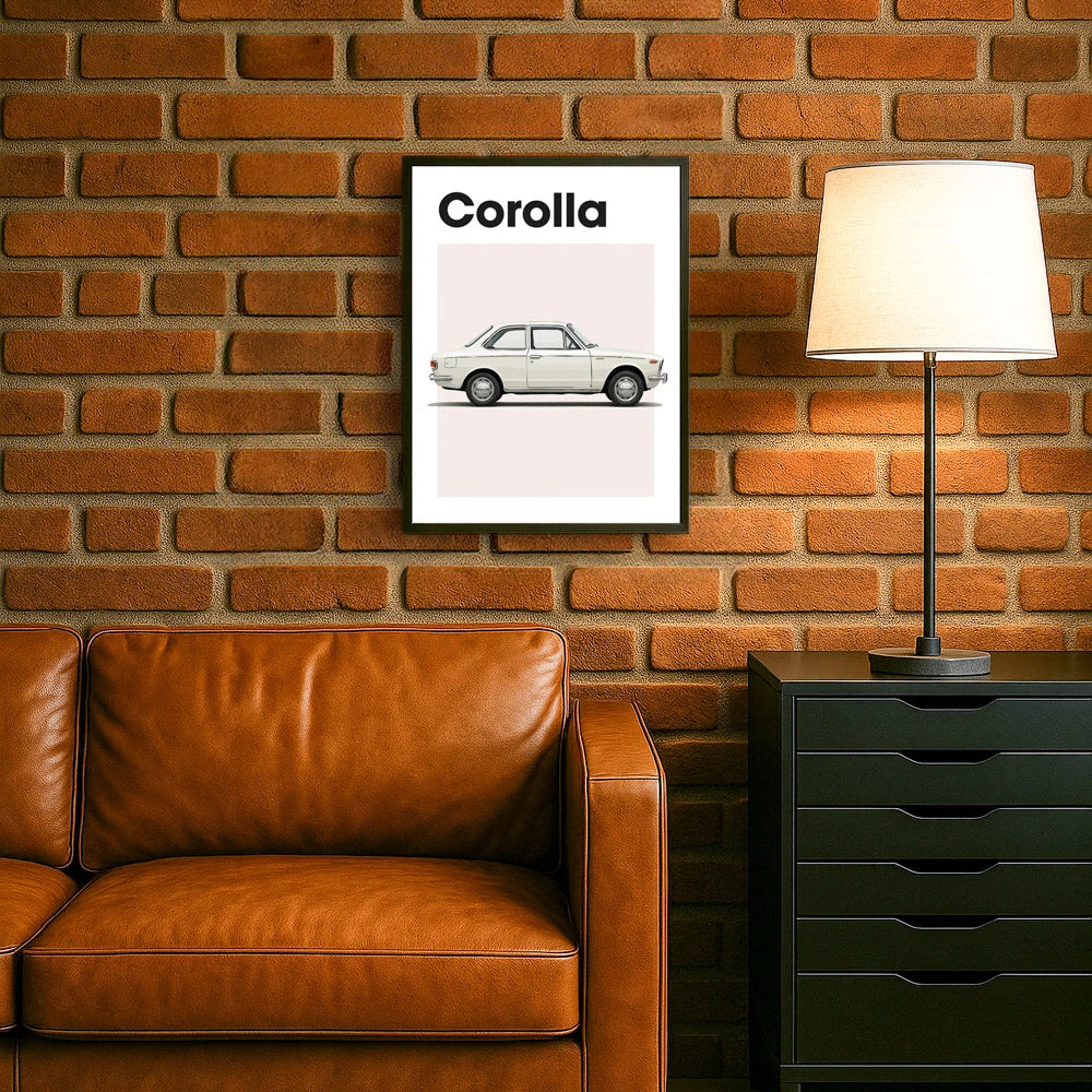 Toyota Corolla E10 Auto Poster