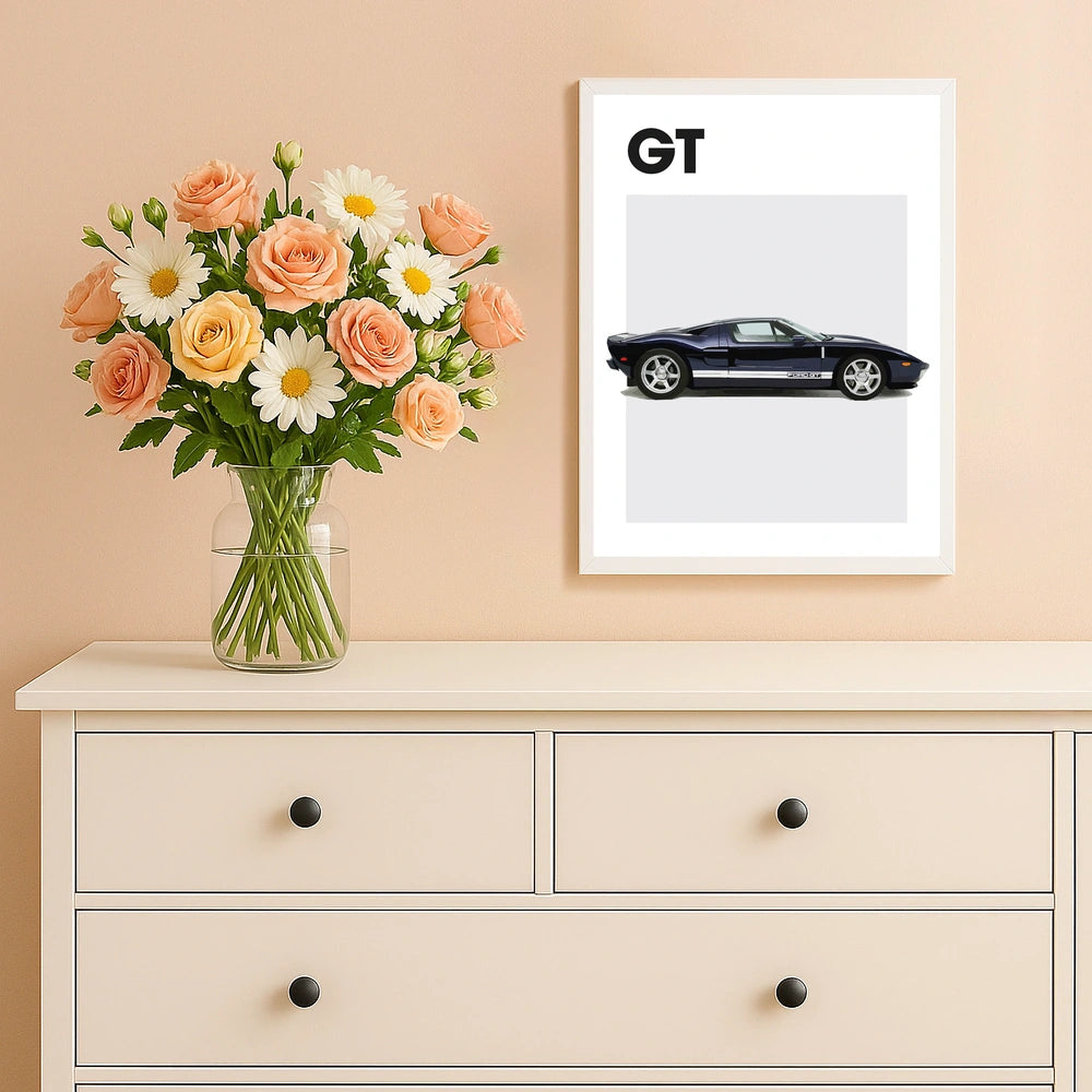 Ford GT40 Auto Poster