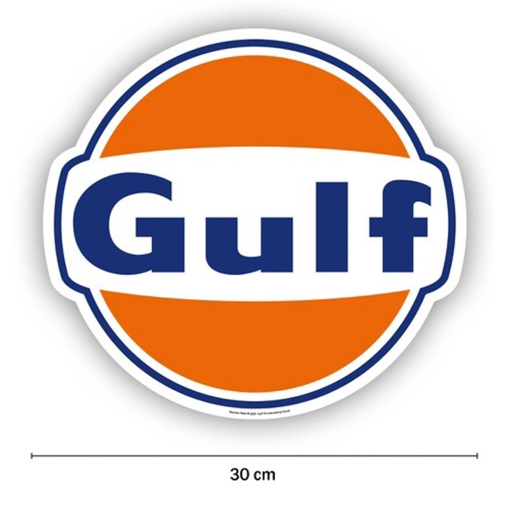 Gulf Vinyl Sticker – 30 cm