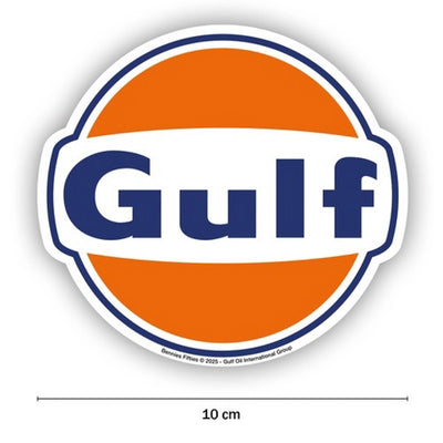 Gulf Vinyl Sticker – 10 cm