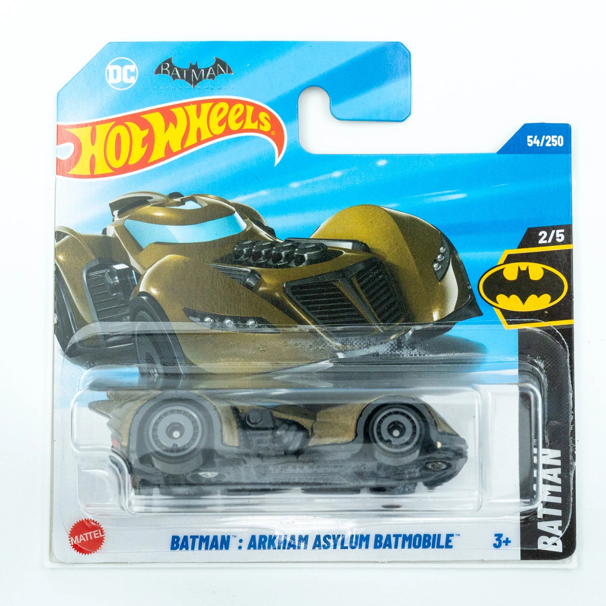Hot Wheels Batman: Arkham Asylum Batmobiel (goud) | Europese versie