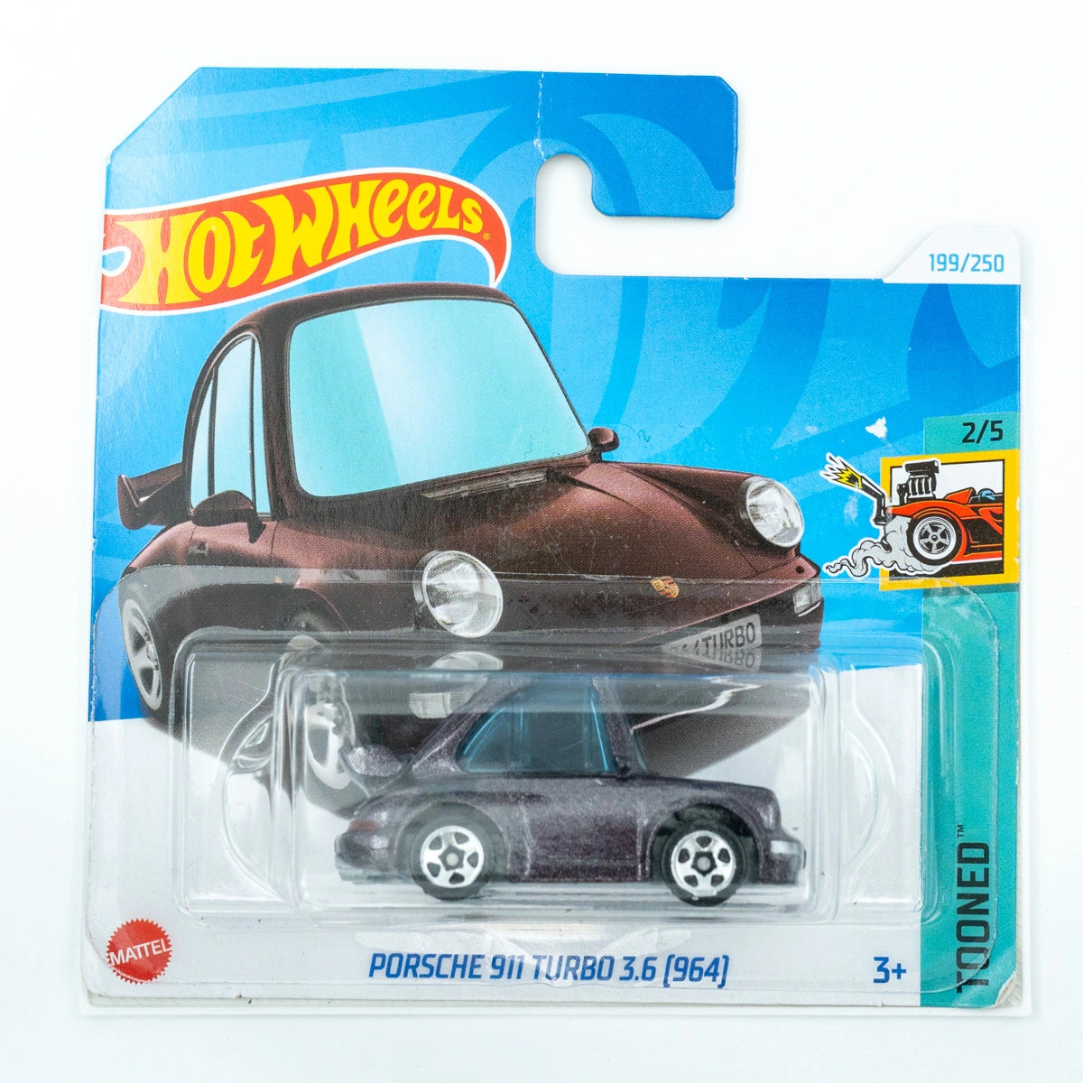 Hot Wheels Porsche 911 Turbo 3.6 (964) | Europese versie