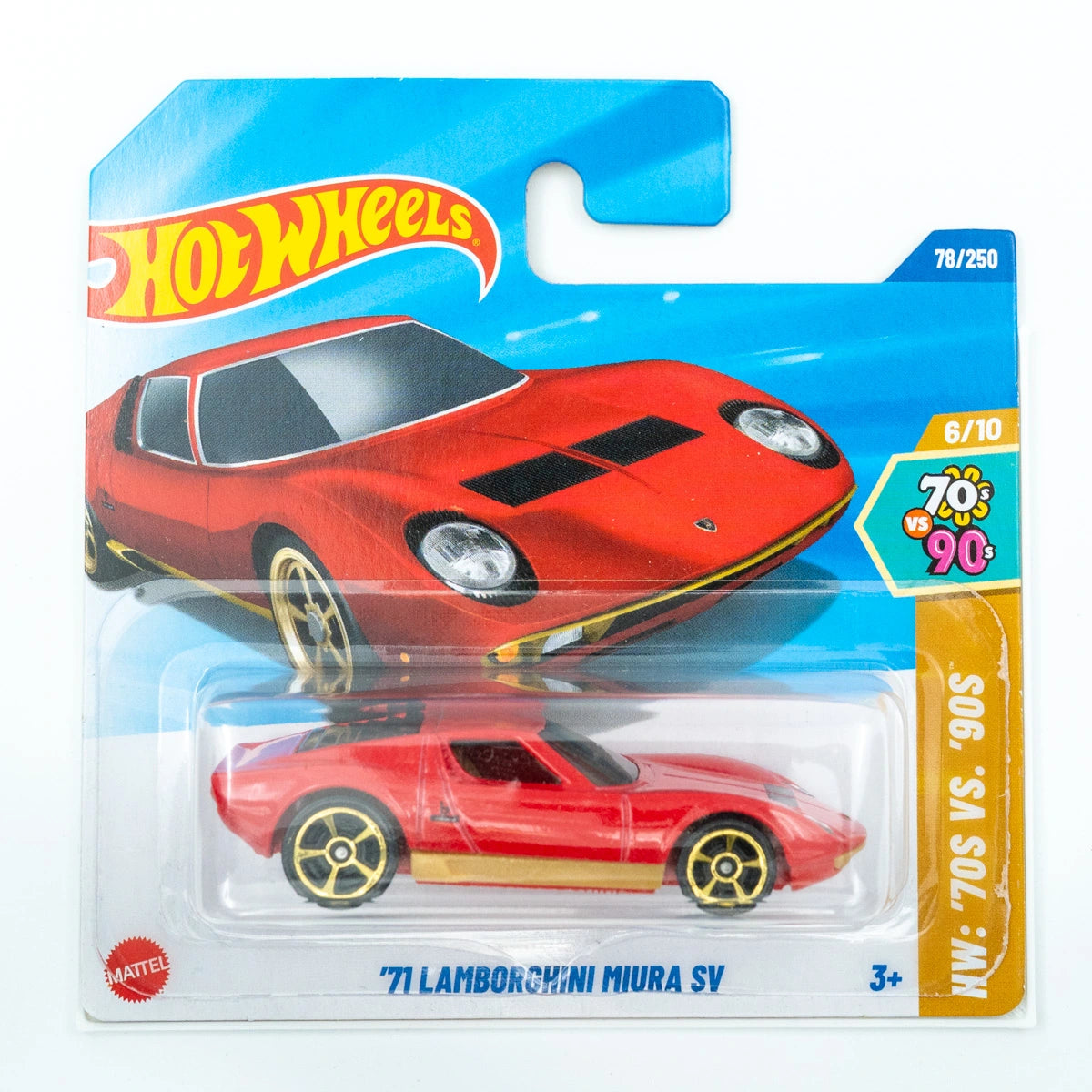 Hot Wheels '71 Lamborghini Miura SV | Europese versie