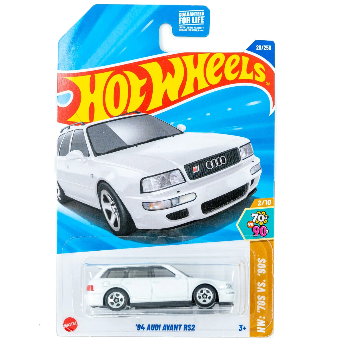 Hot Wheels '94 Audi Avant RS2 (Wit) | Amerikaanse versie
