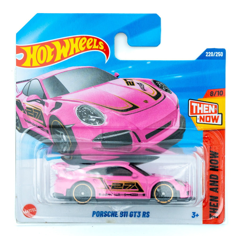 ミニカー Hot Wheels Porsche NFT 911 GT3 RS Hot Wheels Porsche 911 GT3 RS roze | Europese versie | Boldons