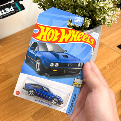 Hot Wheels Alfa Romeo GTV6 3.0 - Donkerblauw - Amerikaanse Verpakking