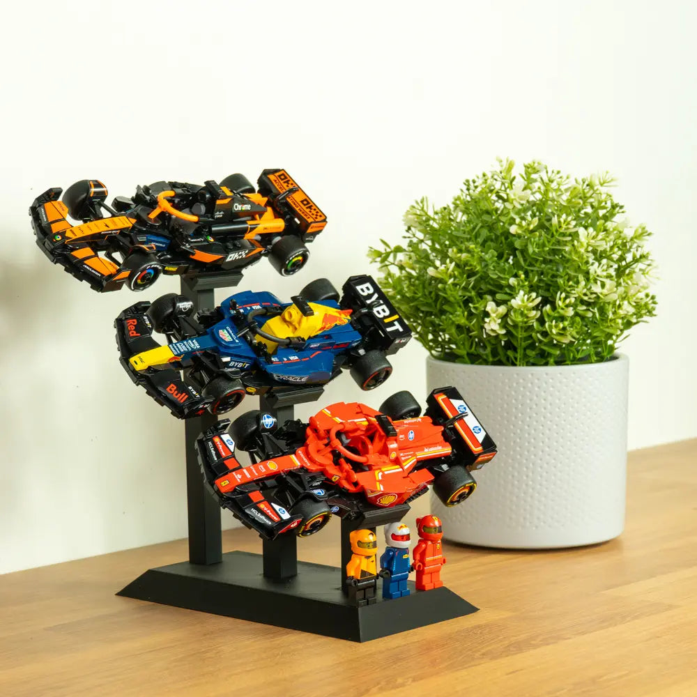 Speed Champions Standaard voor 3x LEGO Houders