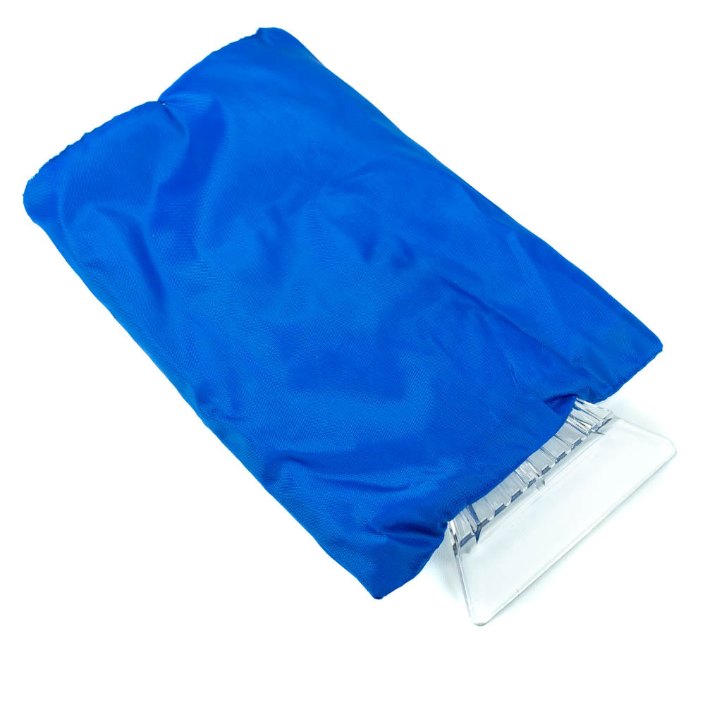 IJskrabber met handschoen - Blauw