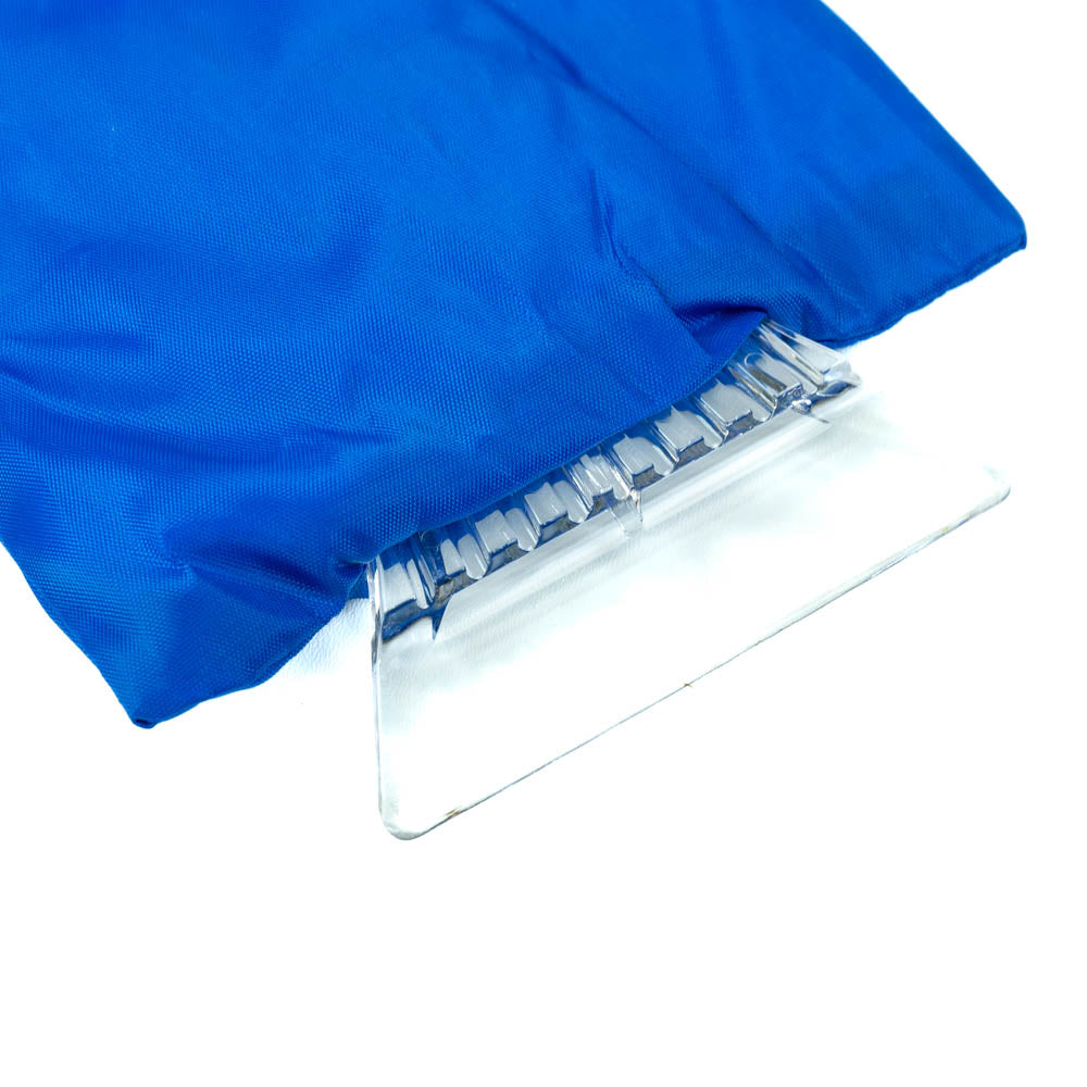 IJskrabber met handschoen - Blauw