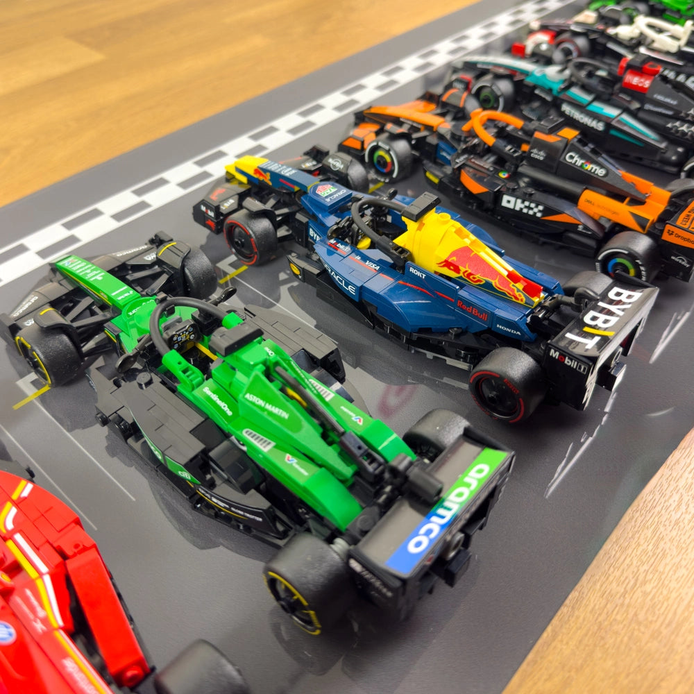 Display Frame voor 10x LEGO Speed Champion