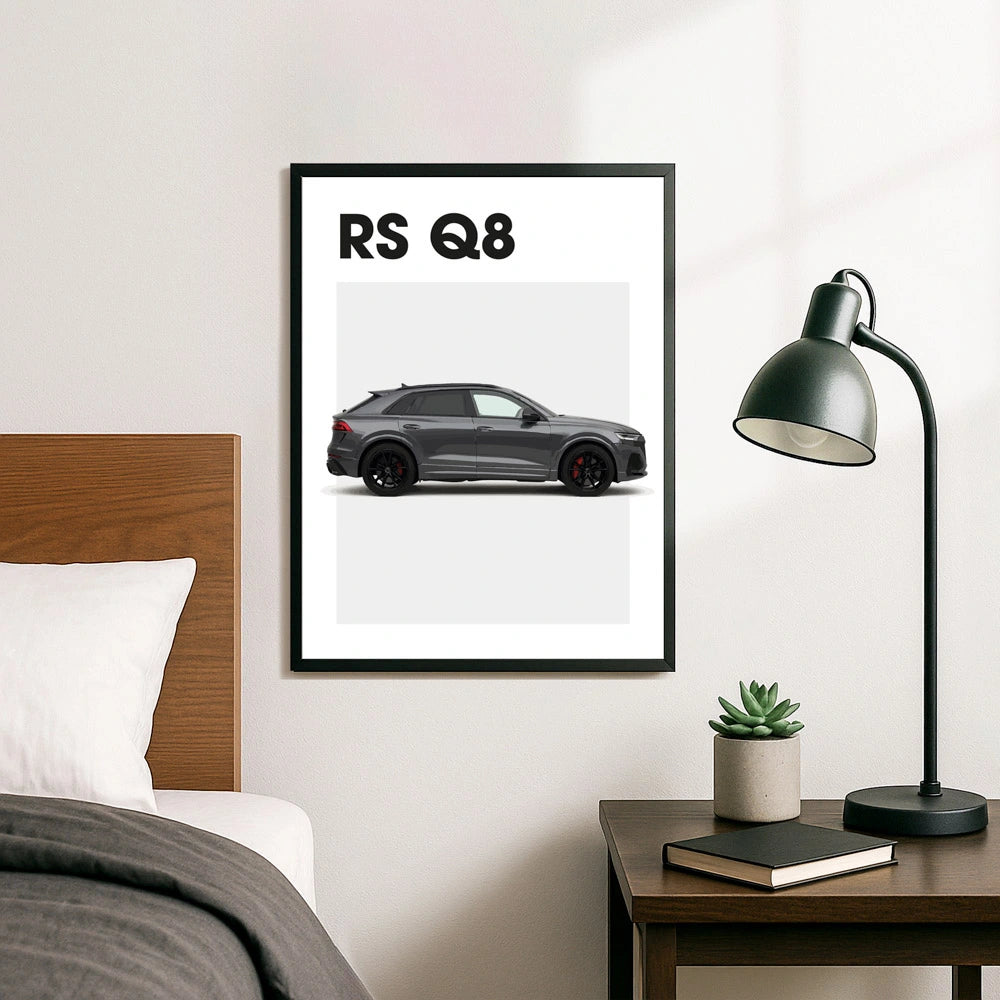 Audi RSQ8 Auto Poster