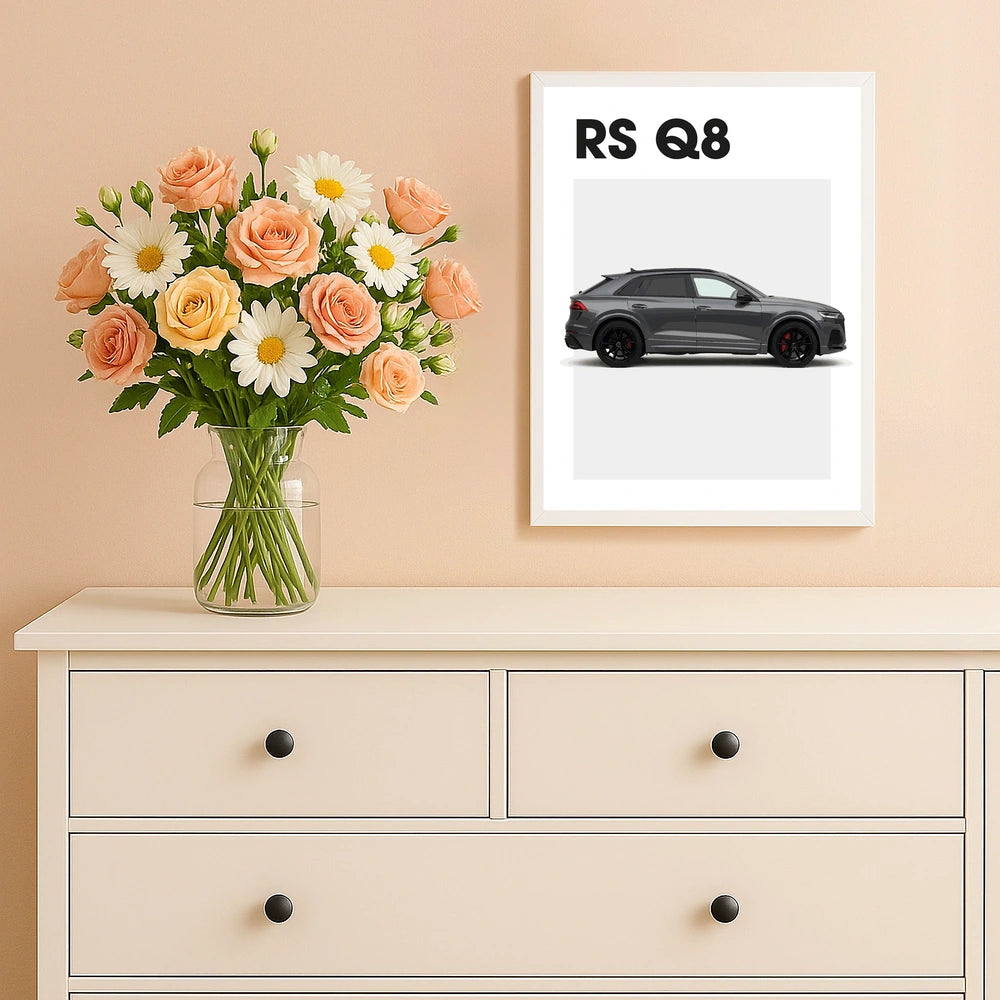 Audi RSQ8 Auto Poster