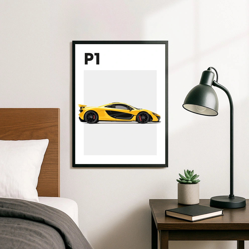 McLaren P1 Auto Poster