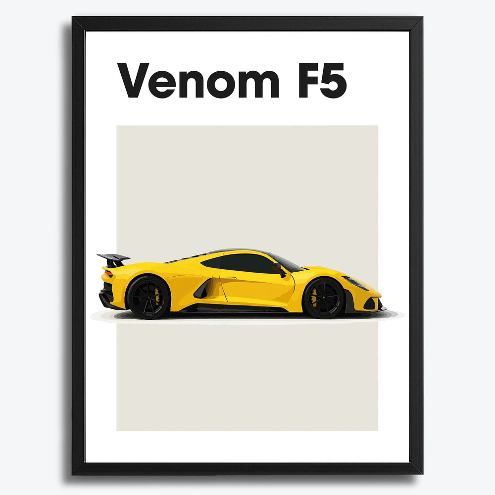 Hennessey Venom F5 Auto Poster