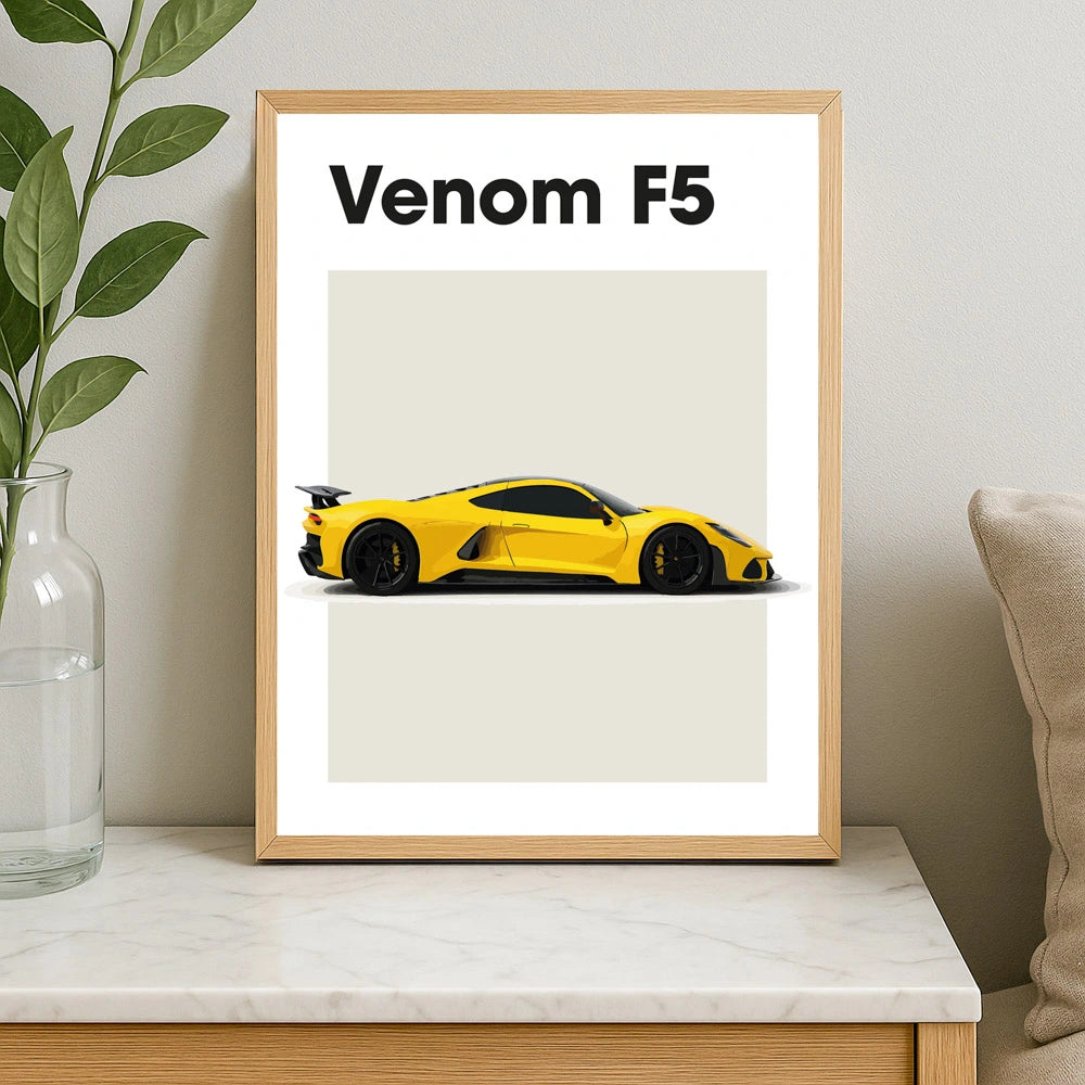Hennessey Venom F5 Auto Poster