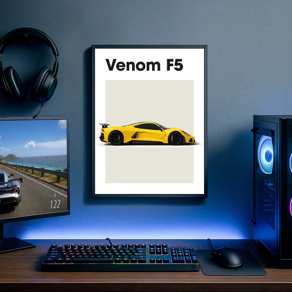 Hennessey Venom F5 Auto Poster