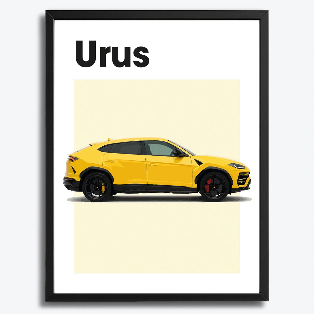 Lamborghini Urus Auto Poster