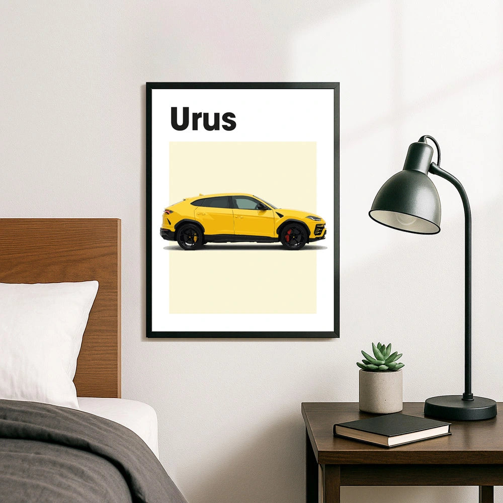Lamborghini Urus Auto Poster