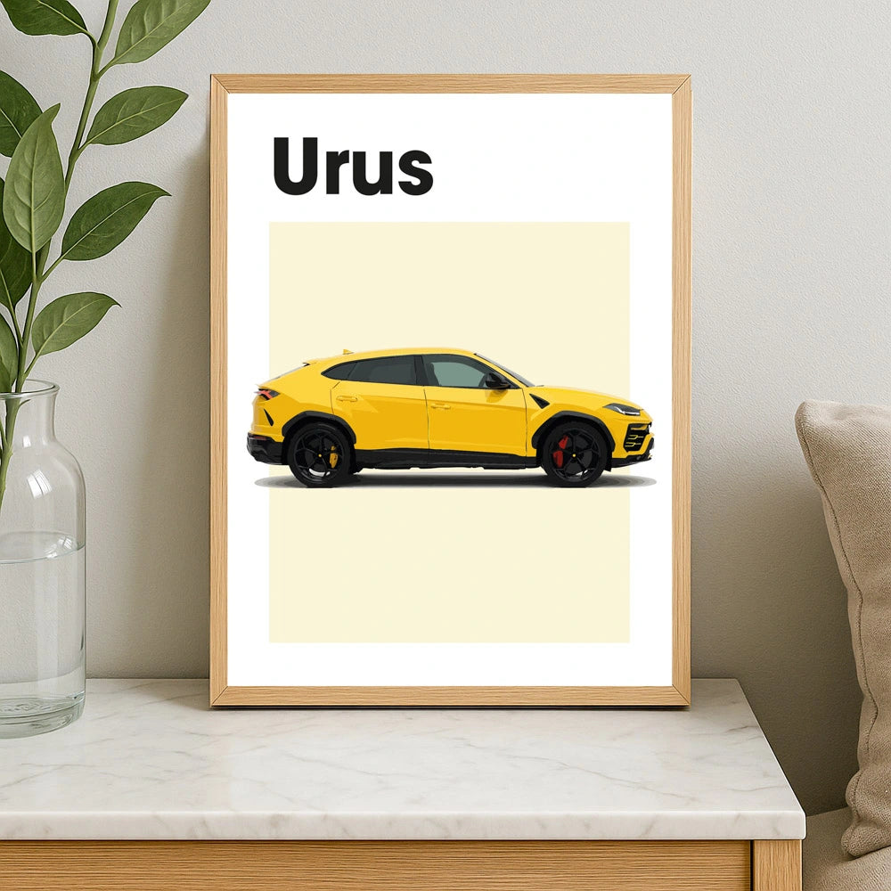 Lamborghini Urus Auto Poster
