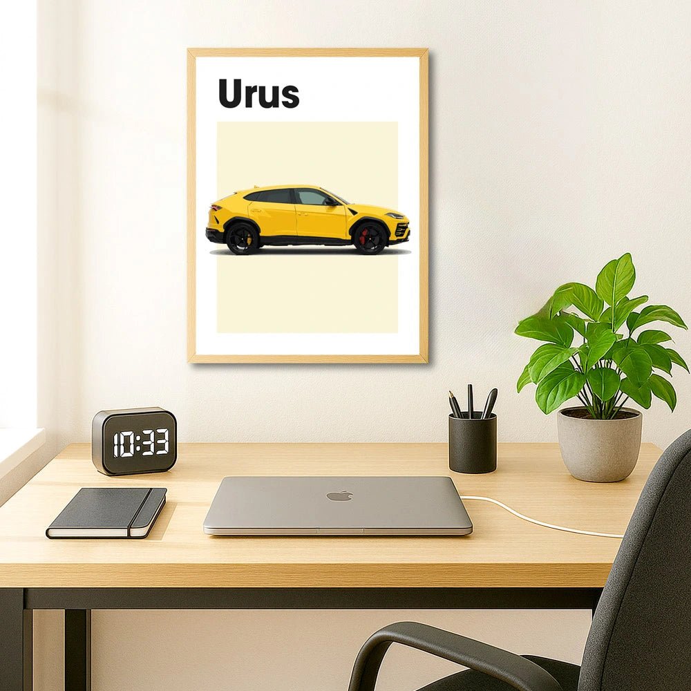 Lamborghini Urus Auto Poster