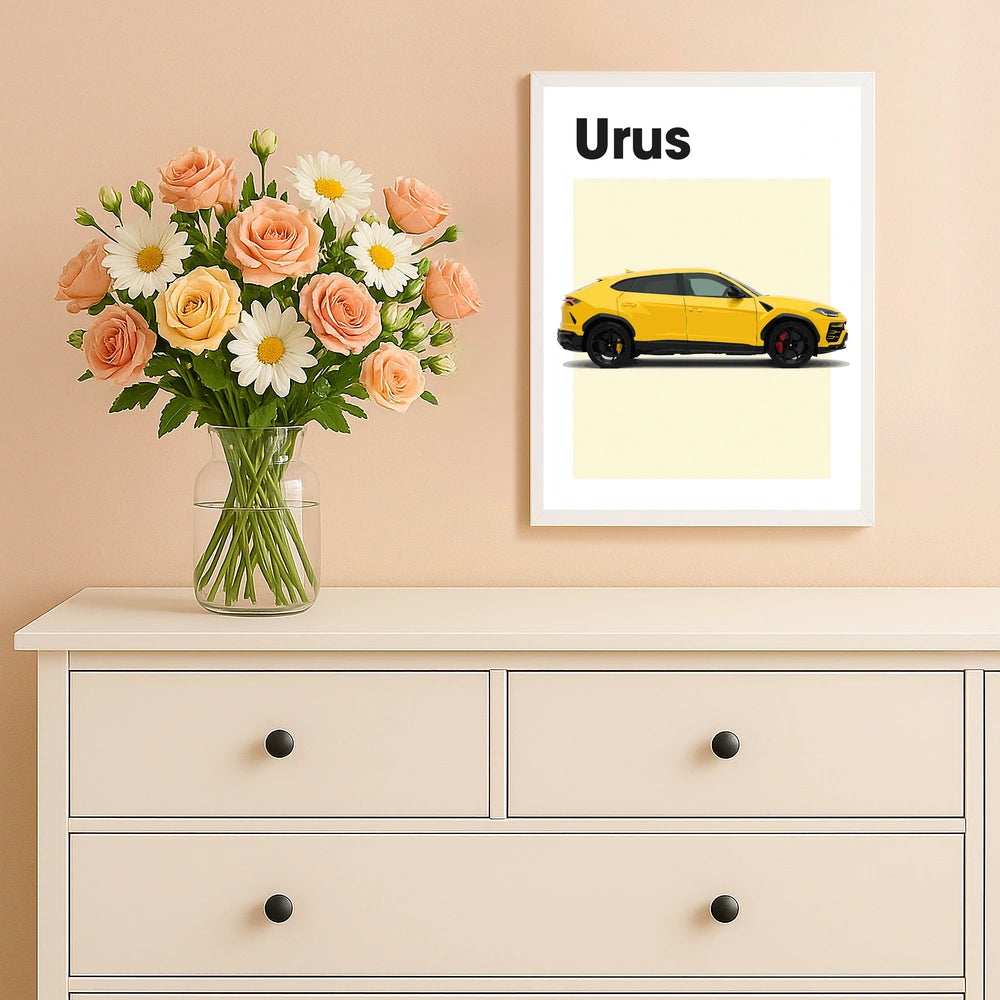 Lamborghini Urus Auto Poster