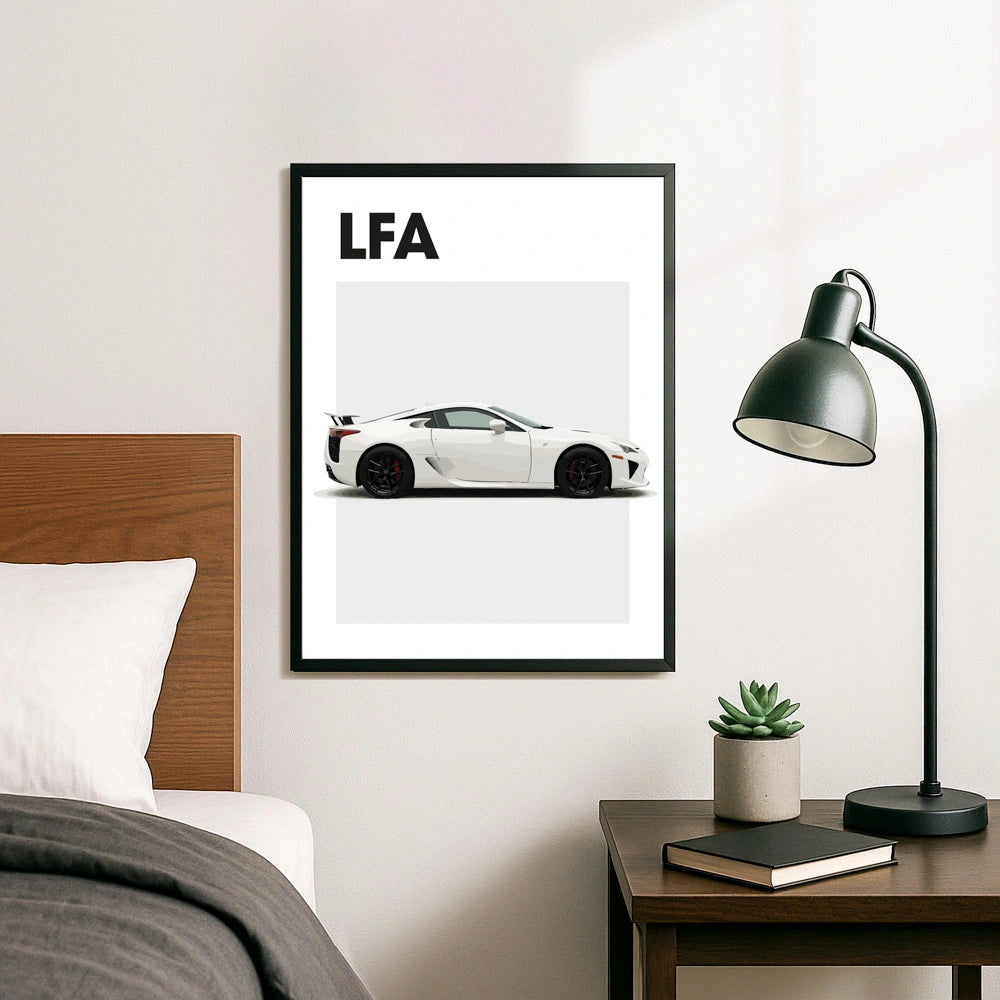 Lexus LFA Auto Poster