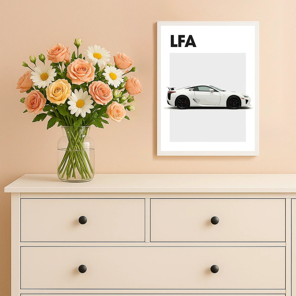 Lexus LFA Auto Poster