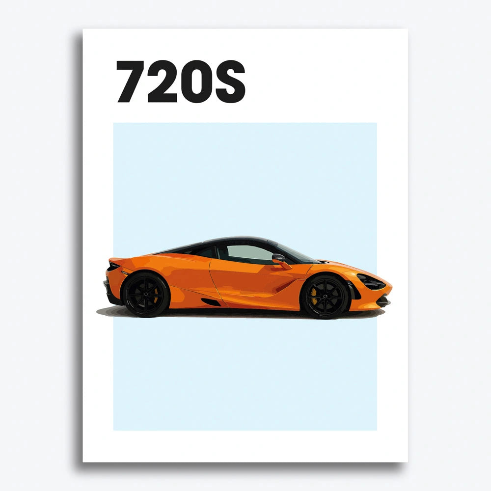 McLaren 720S Auto Poster