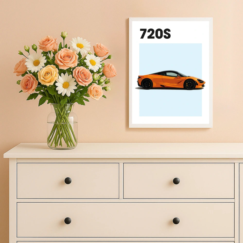 McLaren 720S Auto Poster