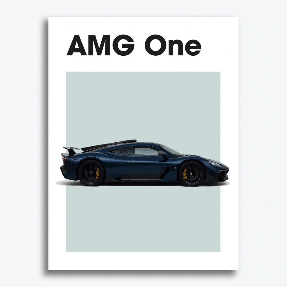 Mercedes-AMG ONE Auto Poster