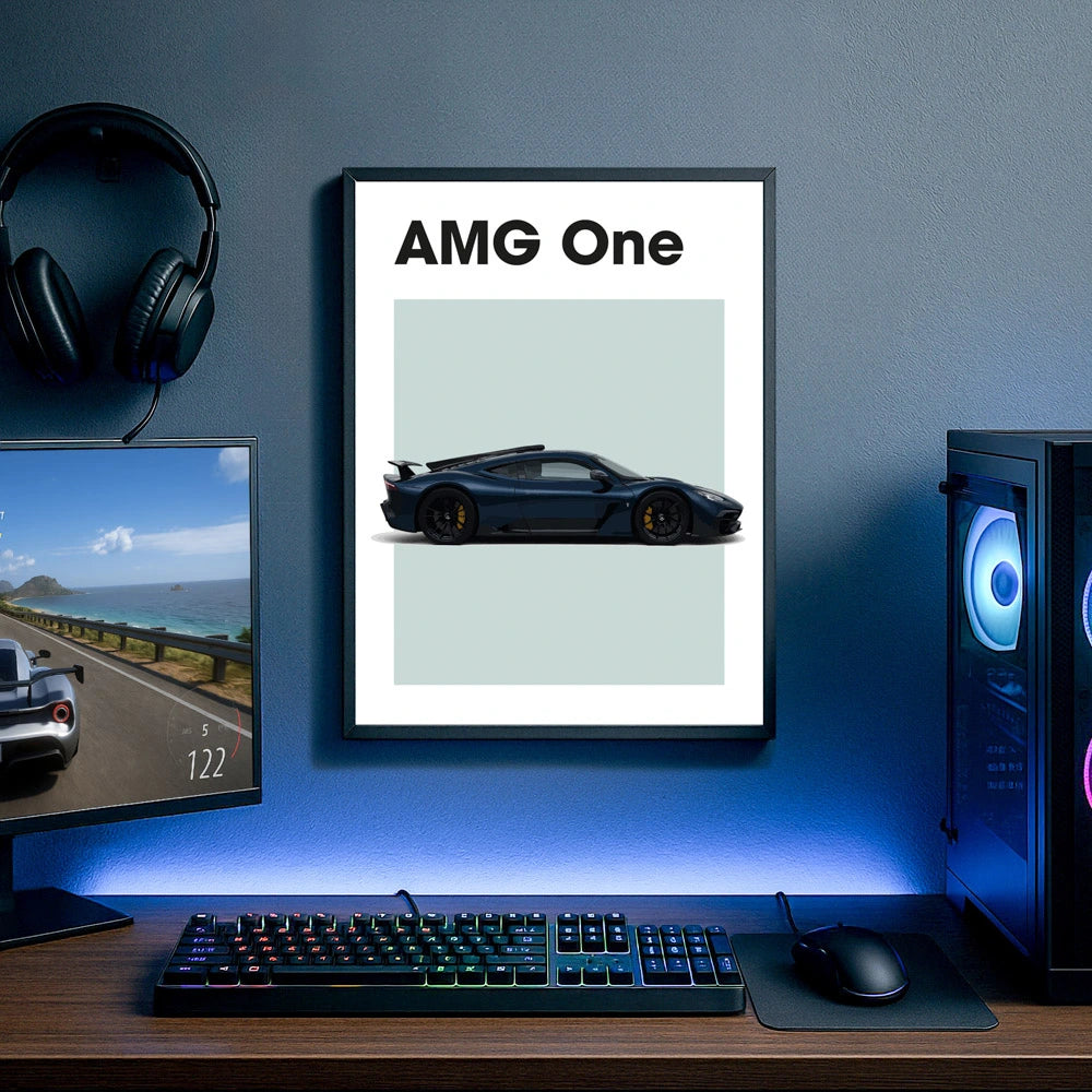 Mercedes-AMG ONE Auto Poster