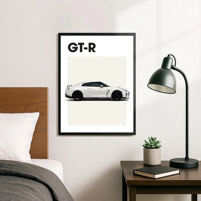 Nissan GT-R Car Poster