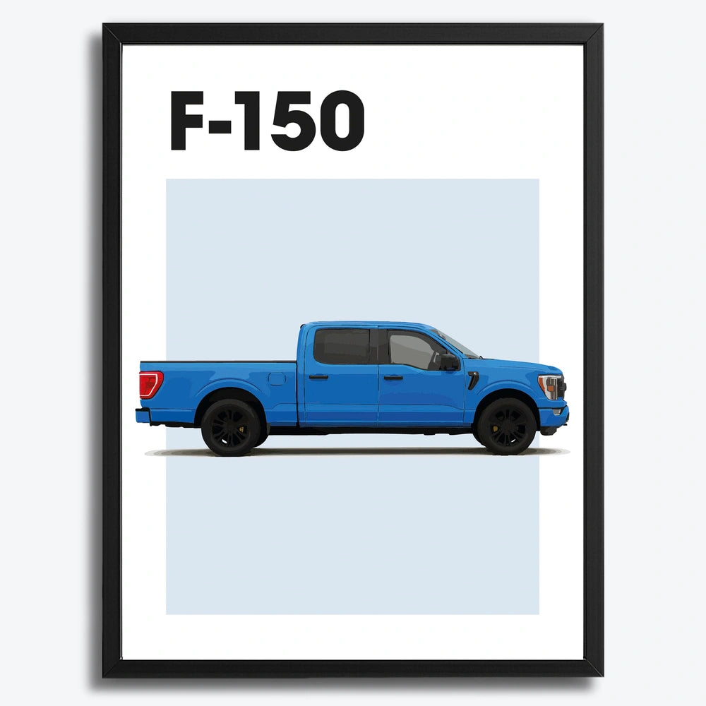 Ford F-150 Auto Poster