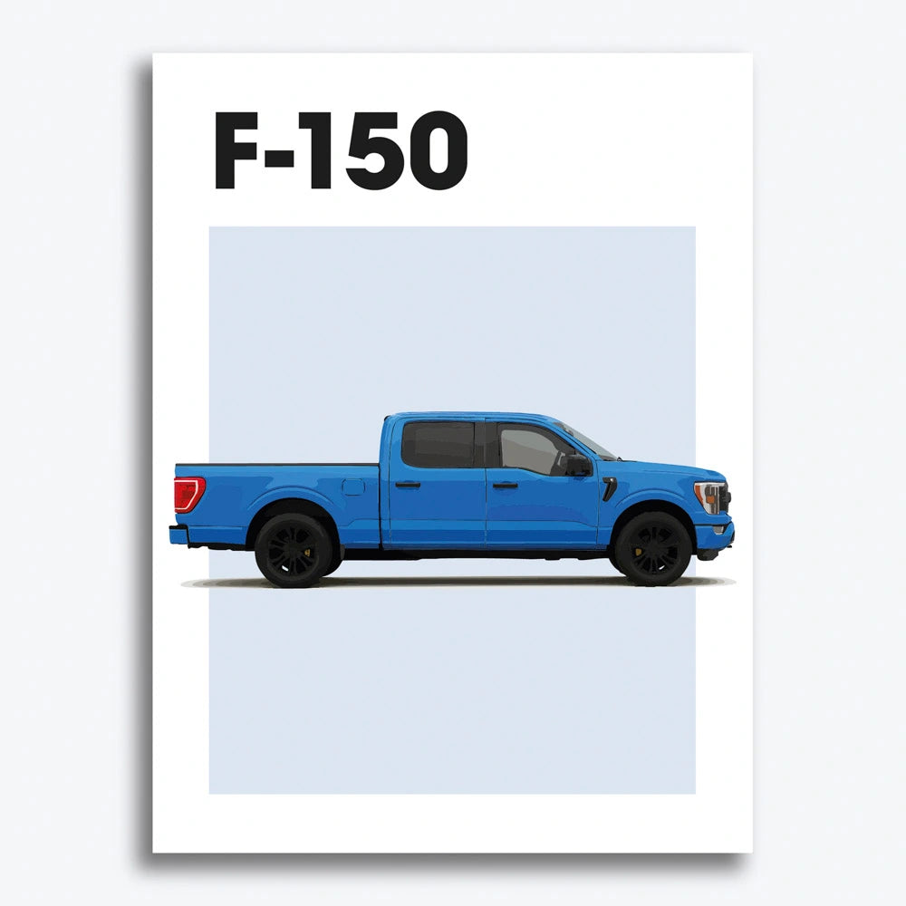 Ford F-150 Auto Poster