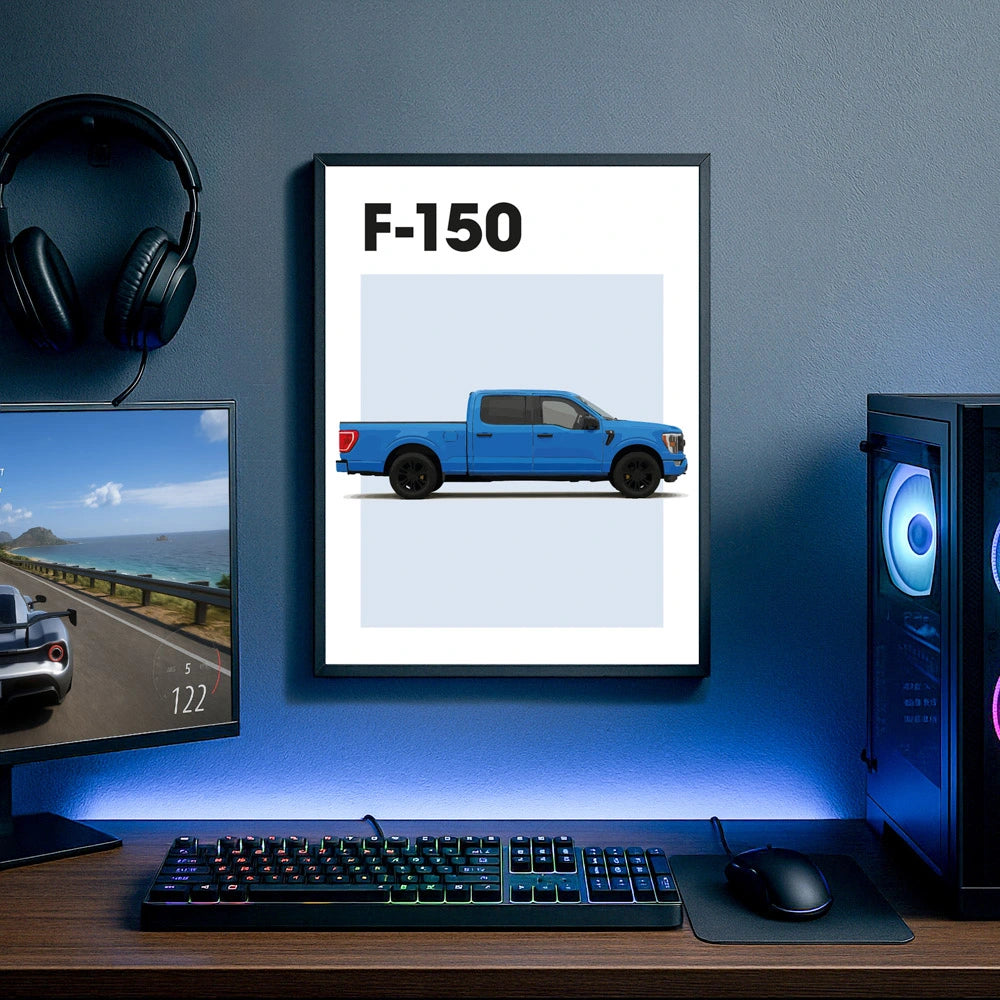 Ford F-150 Auto Poster