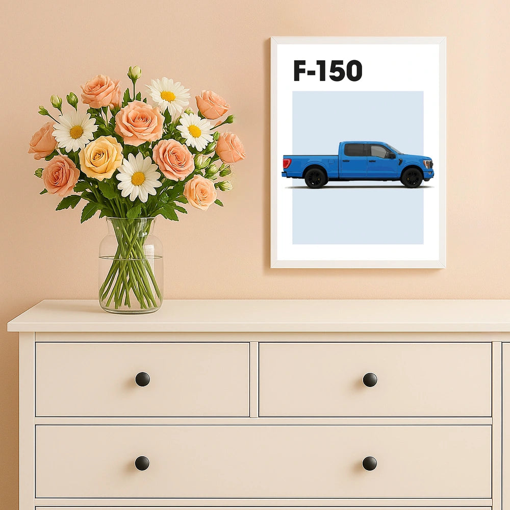 Ford F-150 Auto Poster