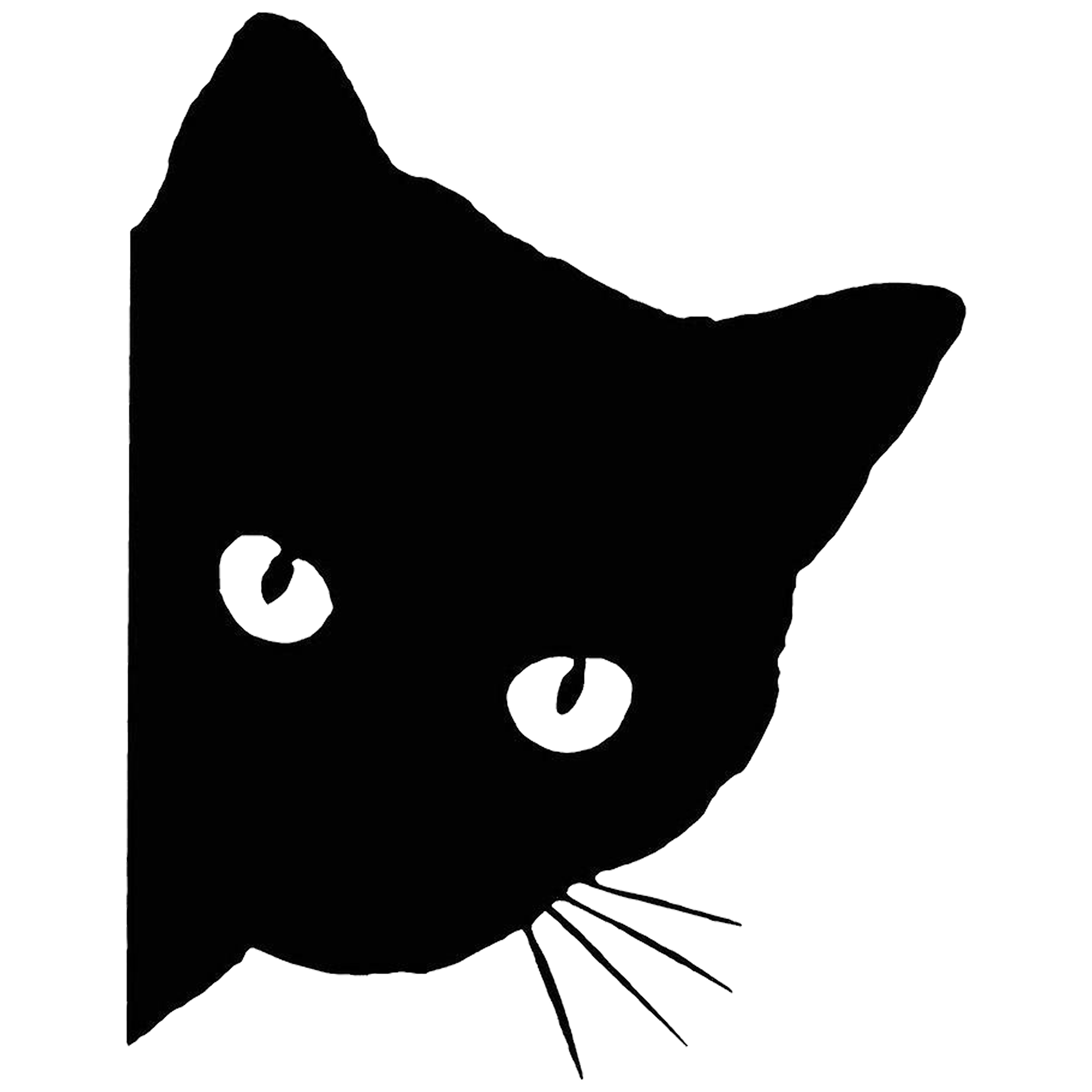 Gluur kat auto Sticker