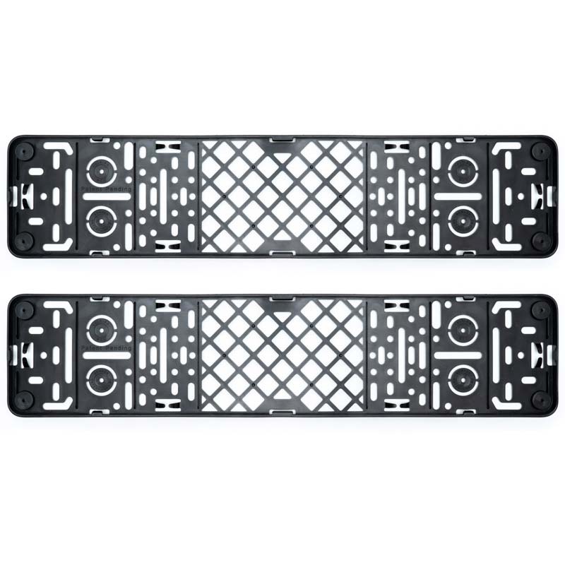 Kentekenplaathouder (EU) 2x Zonder rand