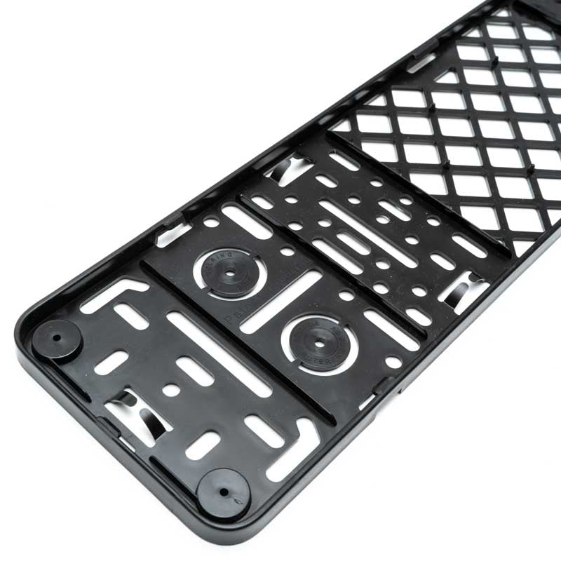 Kentekenplaathouder (EU) 2x Zonder rand