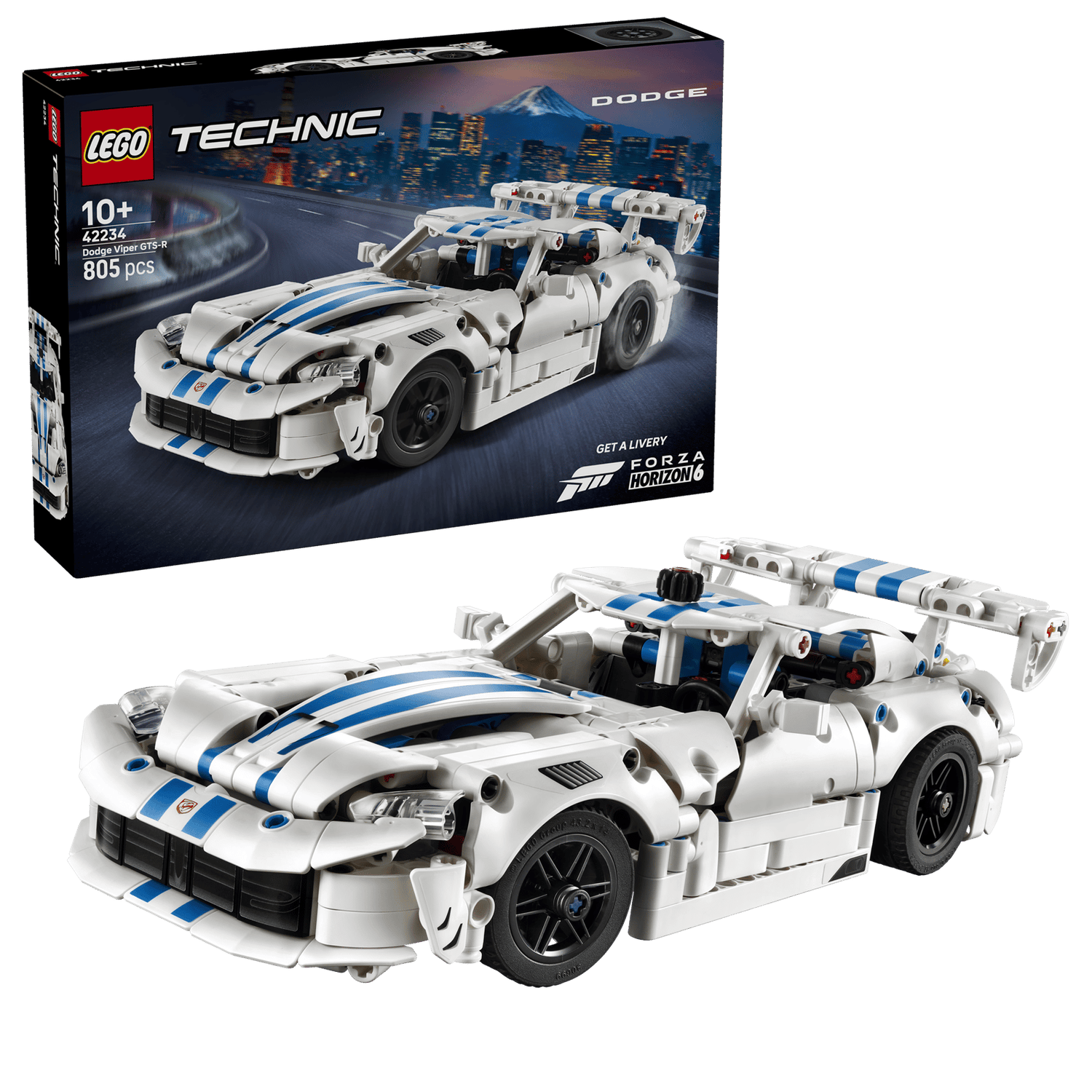 LEGO Technic Dodge Viper GTS-R: een Amerikaanse racelegende als bouwset