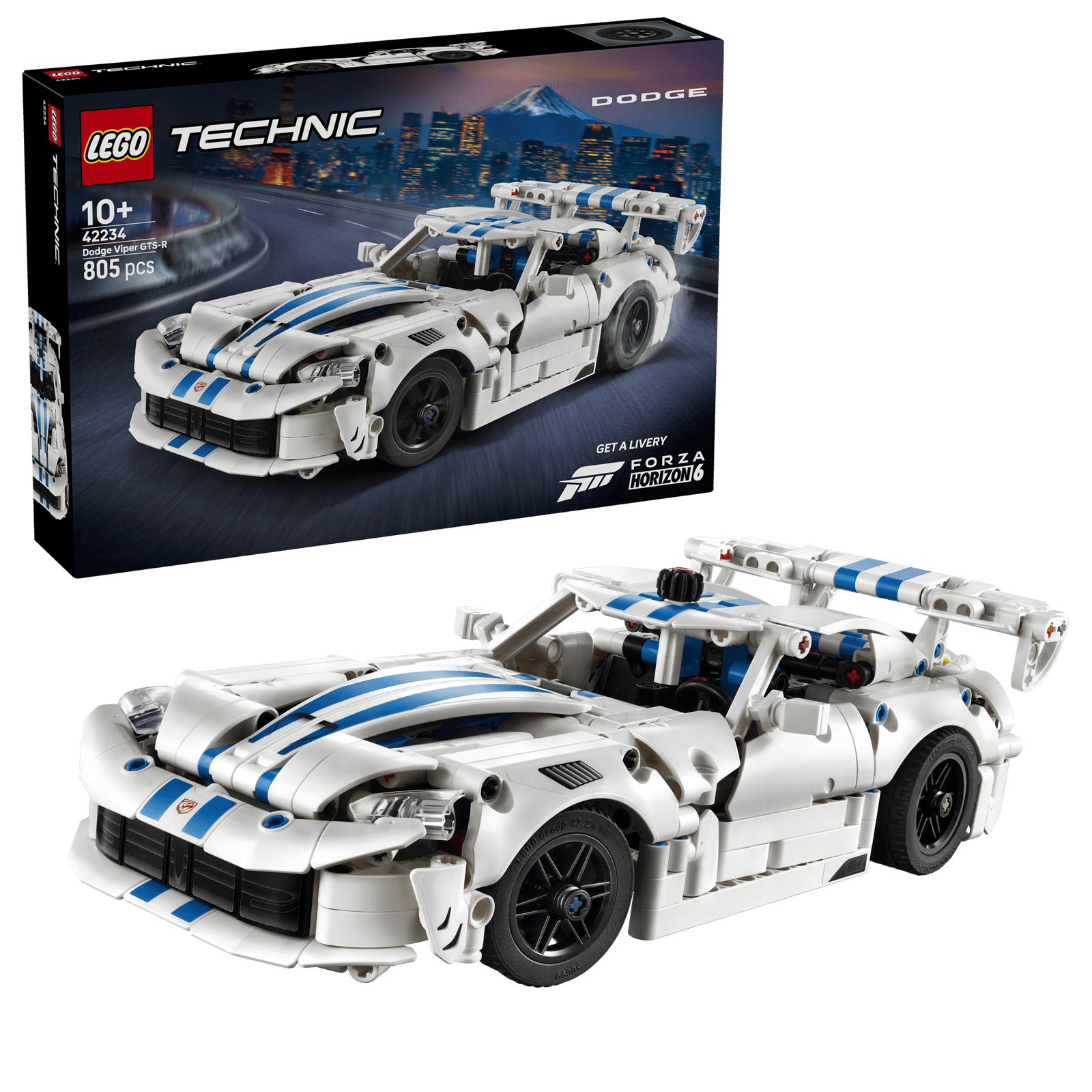 LEGO Technic Dodge Viper GTS-R: een Amerikaanse racelegende als bouwset