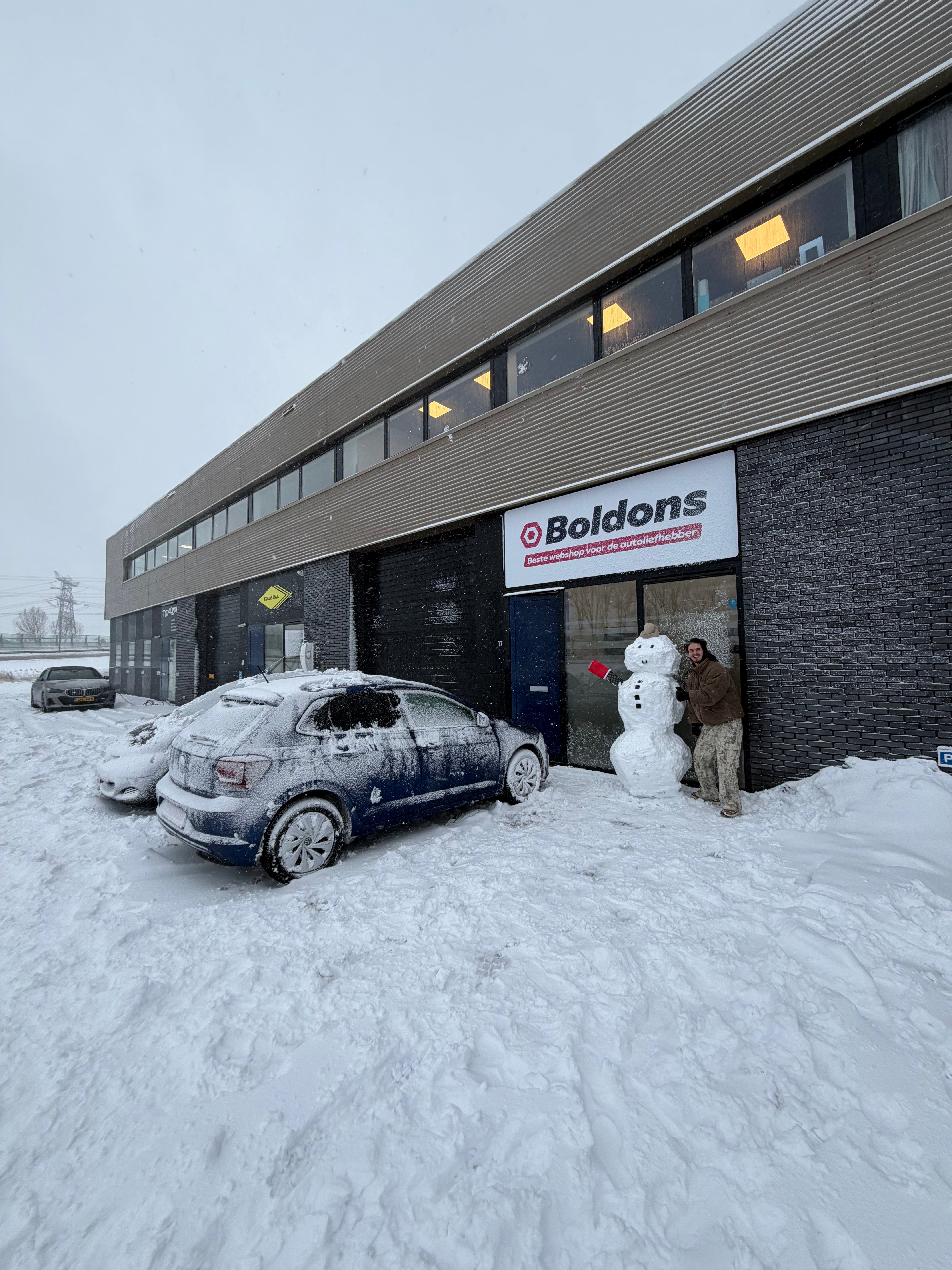 Sneeuwpret bij Boldons!❄️