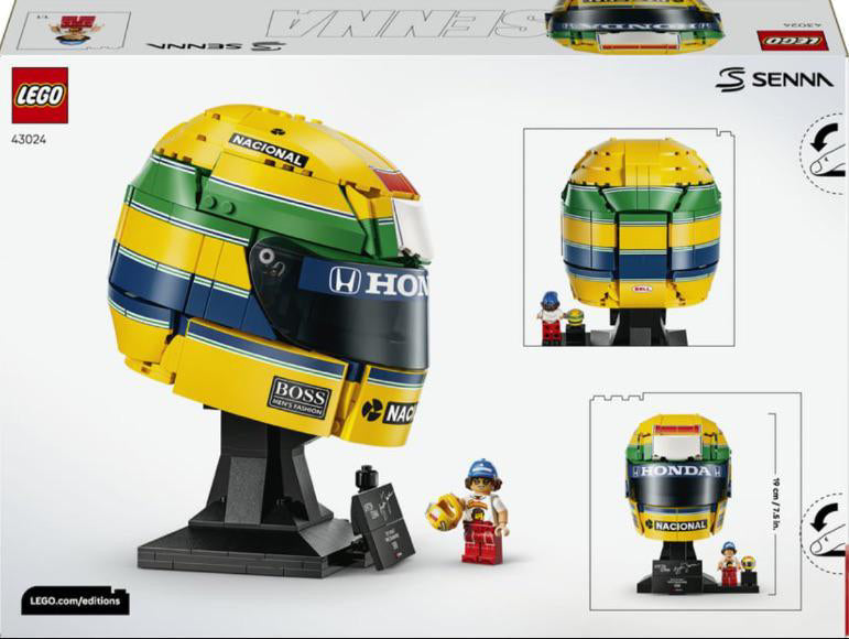 Een LEGO-helm van Ayrton Senna op komst? Dit zijn de geruchten