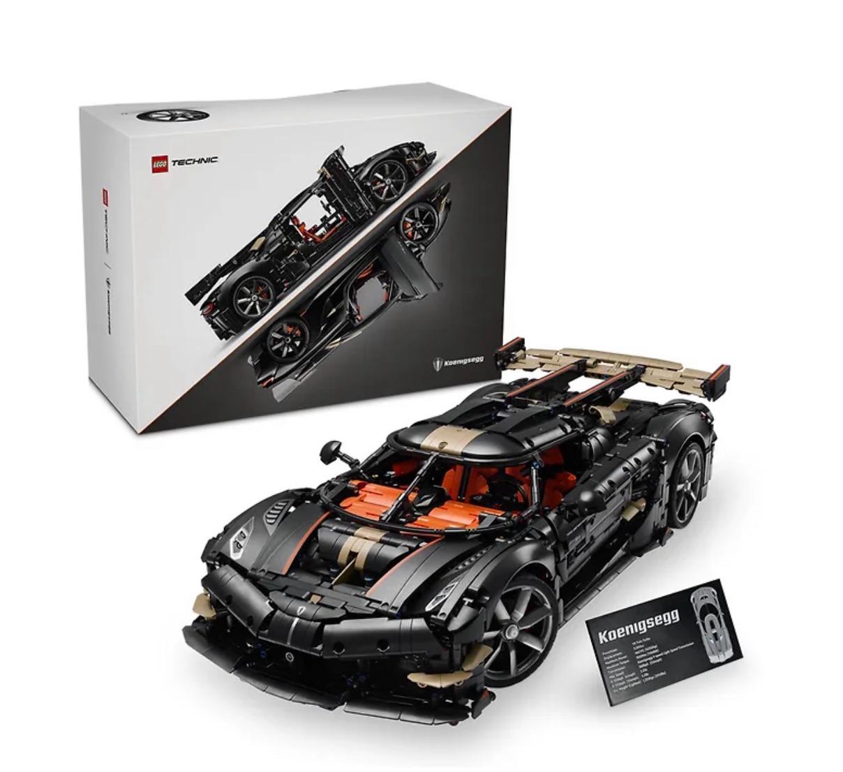 LEGO komt met de LEGO Technic Koenigsegg Sadair’s Spear