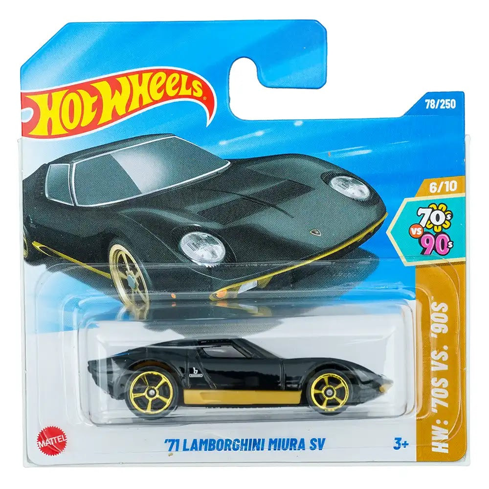 Hot Wheels '71 Lamborghini Miura SV